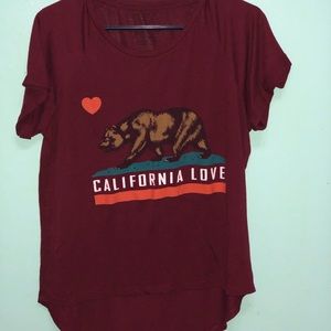 Cali love and nope tee
